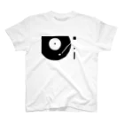 グリュックレーヴのPlaying RECORD.  スタンダードTシャツ