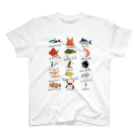 841087のお魚図鑑　ver.2 Regular Fit T-Shirt