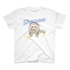 M&Bworksたかむらすずなのシャー！するフェレット　バタースコッチ スタンダードTシャツ