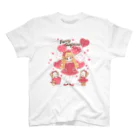 Fancy Surprise!の♡Valentine’s Heart Balloon♡ Regular Fit T-Shirt