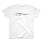 FCLBRの1次元の時間を含まないシュレディンガー方程式 Regular Fit T-Shirt