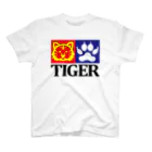 Plastic-Earthの"TIGER" パロディーTシャツ スタンダードTシャツ