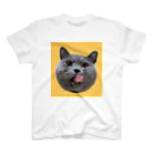 むっちり猫のむっちり丸のむっちり丸ぺろり Regular Fit T-Shirt