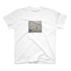 chantoのきのこ線描き スタンダードTシャツ