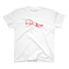 GEAR8のクマシャケred スタンダードTシャツ