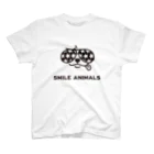 NPO法人SMILE ANIMALSオフィシャルショップのちょいワル（BLACK） Regular Fit T-Shirt