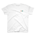 グミちゃんの四角いグミ【白/青生地用カラー】 Regular Fit T-Shirt