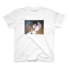 私とミニチュアダックスフンドの私と犬☆☆ スタンダードTシャツ