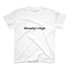 Minority’s HighのBlack Logo Regular Fit T-Shirt