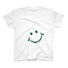 studiohapunaのSMILE_GREEN Regular Fit T-Shirt