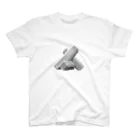 鳴くよメジロの三柱ブロックⅡ型 Regular Fit T-Shirt