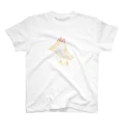 吹雪のにわとり スタンダードTシャツ