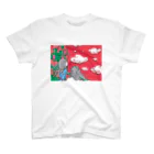 DEAREST ろあの少女達と赤い空 Regular Fit T-Shirt