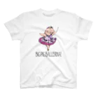 atelier✳︎miraのBIG PIG BALLERINA! The Lilac Fairy スタンダードTシャツ