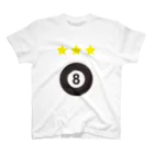 southernpeaseの8 Ball Star スタンダードTシャツ