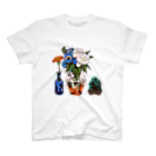 tomidoronの生花を見守る石 Regular Fit T-Shirt