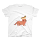 犬小屋のほっとどっぐ茶犬シリーズ！ スタンダードTシャツ