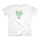 Amoliy のエンジェルガール　green スタンダードTシャツ