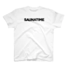 おもしろいTシャツ屋さんのSAUNATIME　サウナ　Sauna　サウナタイム 티셔츠