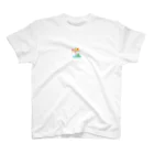 Blossom‘s world の励ますカエルくん スタンダードTシャツ