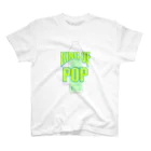 bearsfleekのKING OF POP-Green スタンダードTシャツ