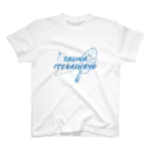 SAUNA ITCHAINAYO (サウナ行っちゃいなよ)のSAUNA ITCHAINAYO スタンダードTシャツ