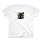 しましまミルクのアイアムサビ猫‼️ スタンダードTシャツ