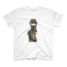 NerdCatHoodiesのNerdCatHoodies furugi girl スタンダードTシャツ