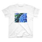 SHOPマニャガハの渦紫陽花(ウズアジサイ) スタンダードTシャツ