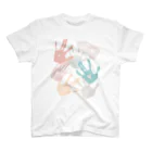 Sinshoku（シンショク）のhands -ソヨカゼ- スタンダードTシャツ