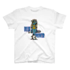 nidan-illustrationの“BLUE POWER” Regular Fit T-Shirt