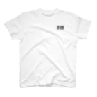 曖昧屋のONECHANCE バーコードロゴ Regular Fit T-Shirt