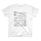 TUKINEKO Goods Shopの月猫のタブラチュア Regular Fit T-Shirt