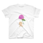 マヨエール コブタの紫陽花に誘われて。 スタンダードTシャツ