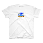 ちくわぶの夏の背景 スタンダードTシャツ