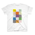 然屋【zen-ya】のカラフルタイル Regular Fit T-Shirt