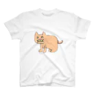 左向きの動物の左向きの動物 スタンダードTシャツ