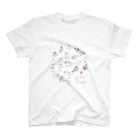 文鳥中心の文鳥たち Regular Fit T-Shirt