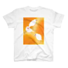 pastelfufuの文鳥『灯』 スタンダードTシャツ