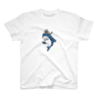 サメ わりとおもいのネコをかぶるサメ Regular Fit T-Shirt