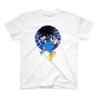 Happy Moon Artのalice rabbit hole Regular Fit T-Shirt