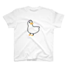  🐤あひるさん🐤のもちっとしたアヒル スタンダードTシャツ