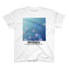 PCD Japan スーベニアショップのPCD Japan 2021 スーベニアTシャツ 【Designed by eboshidori ver.】 Regular Fit T-Shirt