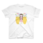 Paggnionのチューリップgirl スタンダードTシャツ