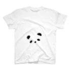 田中ザビエル世界のどうぶつの【SUZURI限定】FACE PANDA DA DA ECO Regular Fit T-Shirt