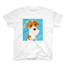 burijinaのコーギー犬 スタンダードTシャツ