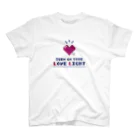 ことり屋のTurn on your love light Regular Fit T-Shirt