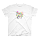 Ten☺︎smileのelephant スタンダードTシャツ