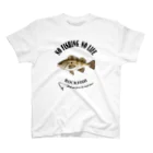 猫と釣り人のMEBARU_EB_2CW スタンダードTシャツ