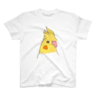 lemole スズリ店のオカメインコ スタンダードTシャツ